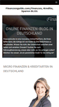 Mobile Screenshot of finanzenguide.com